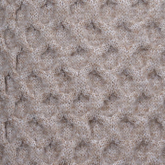 سه تکه آران طرح لونه زنبور طرح-لونه-زنبور-مولینه-کرم-تیره