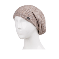 کلاه آران طرح گندم کلاه فرانسوی آران طرح گندم کرم تیره