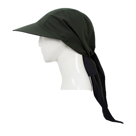 کلاه گره ای ساده مشکی صدری 2-5