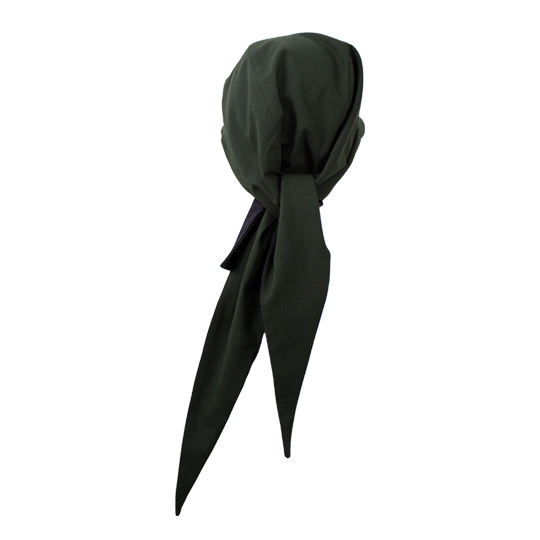 کلاه گره ای ساده مشکی صدری 2-4