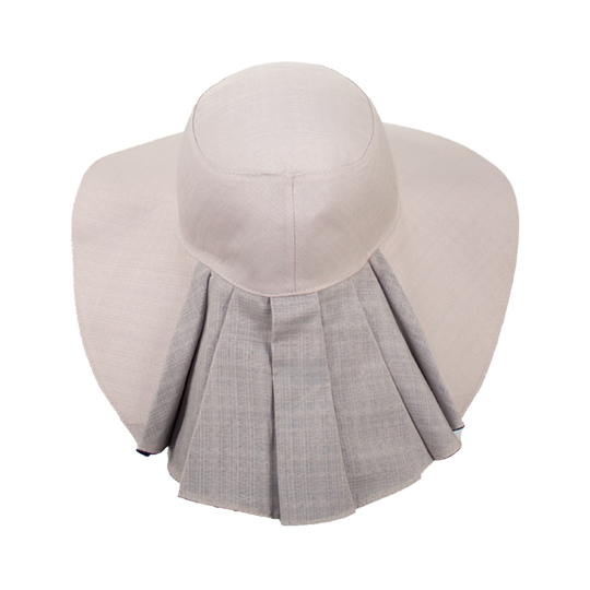 کلاه پیلی دار ساده صورتی سرمه ای 1-3