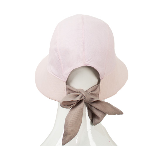 کلاه شش پر نقاب ساده صورتی طوسی روشن 8-4