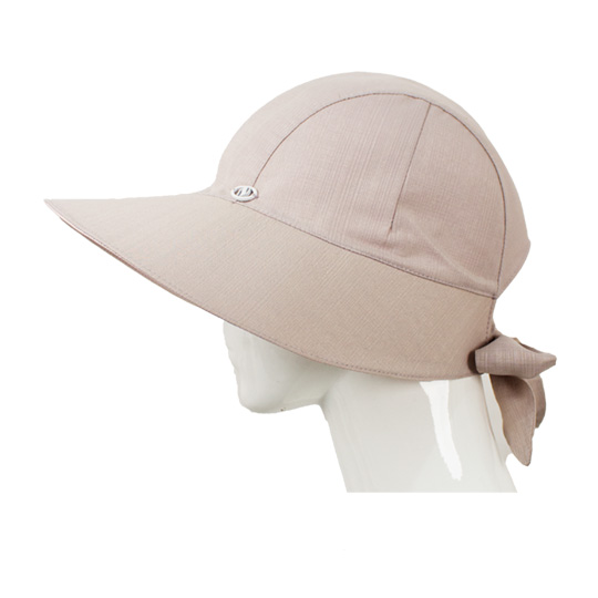 کلاه شش پر نقاب ساده صورتی طوسی روشن 8-2