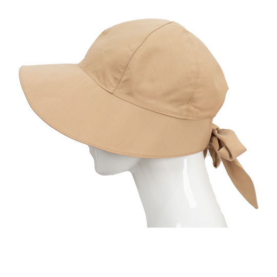 کلاه شش پر نقاب گل آبی برگ بژ neghab4-4