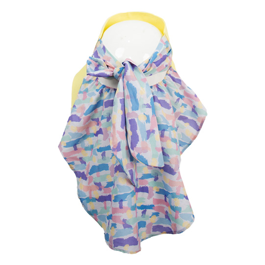 نقاب کوهنوردی آبرنگی راه راه roo2-2