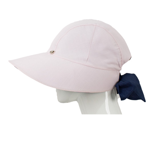 کلاه شش پرنقاب ساده صورتی سرمه ای 2-2