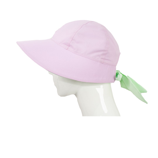 کلاه  شش پر نقاب بلند یاسی پسته ای 4-4