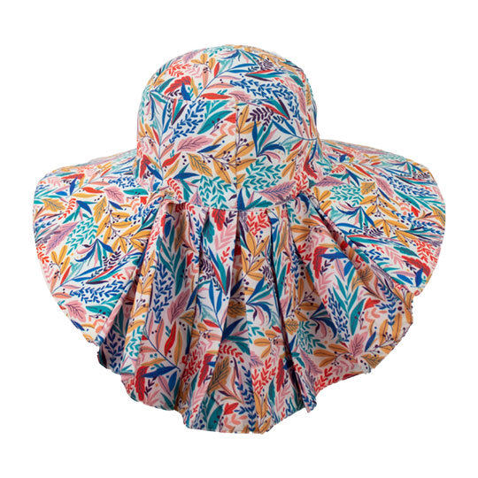 کلاه پیلی دار هاوایی رنگی 1-2