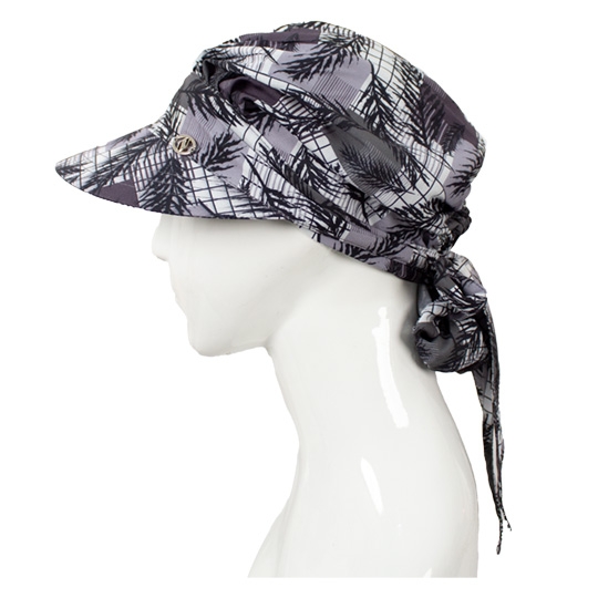 کلاه پشت کش دار طرح برگ مربع 3-2