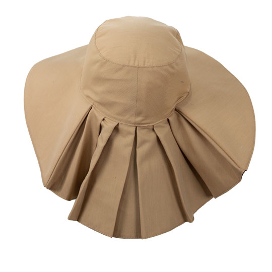 کلاه پیلی دار مثلث خردلی 4-3