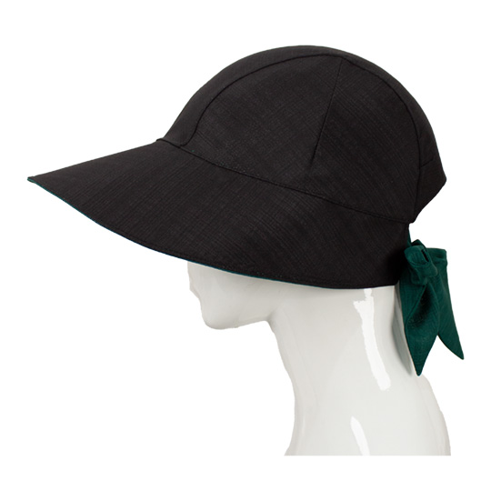 کلاه شش پر نقاب مشکی سبز 3-5