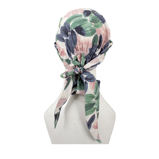 کلاه پشت کش دار طرح برگ گندمی 2-1