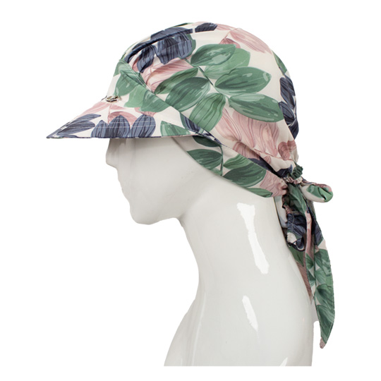 کلاه پشت کش دار طرح برگ گندمی 2-2