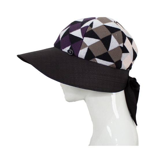 کلاه شش پر نقاب طرح مثلث رنگی 5-2