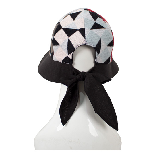 کلاه شش پر نقاب طرح مثلث رنگی 5-1