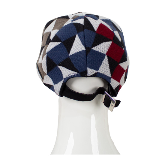 کلاه کپ طرح مثلث رنگی 6-3