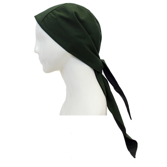 دستمال سر گره ای صدری-مشکی 5-2