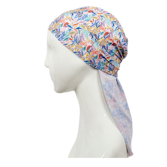 دستمال سر (اسکارف) طرح هاوایی رنگی 1-7