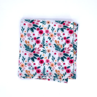 دستمال سر (اسکارف) گل سرخابی 3 8