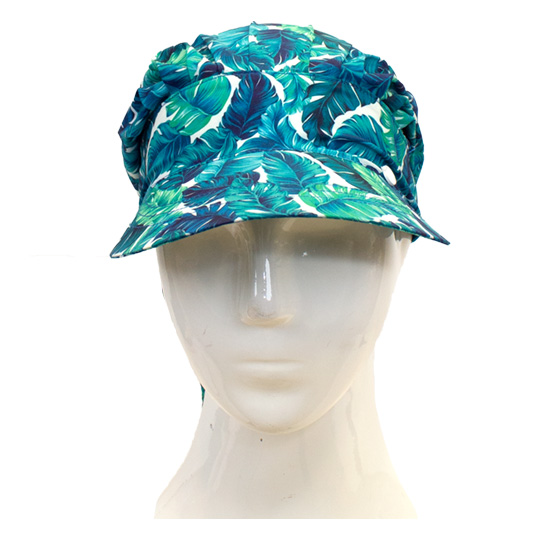 کلاه پشت کش دار طرح هاوایی برگی 1-3