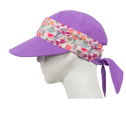 کلاه کلن رو گلدار طرح آبرنگی 1-3