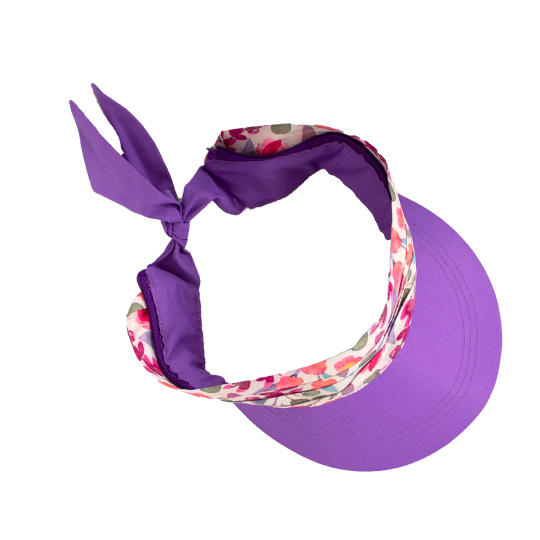 کلاه کلن رو گلدار طرح آبرنگی 1-4