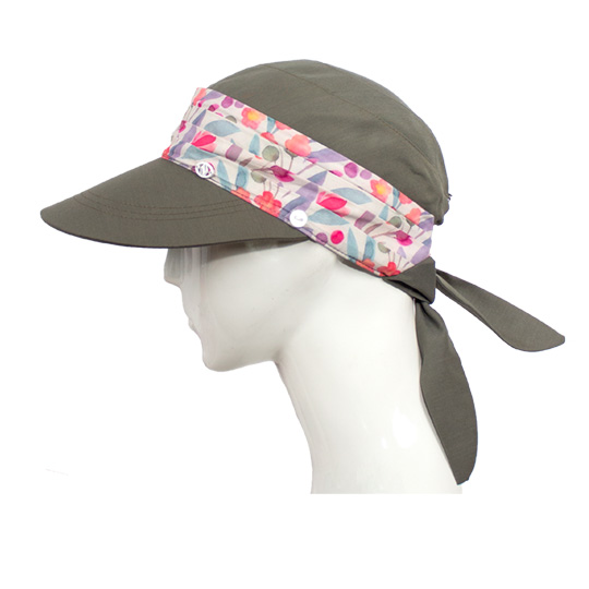 کلاه کلن رو گلدار طرح آبرنگی 2-3