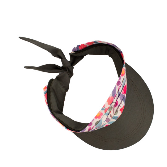 کلاه کلن رو گلدار طرح آبرنگی 2-4