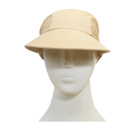 کلاه پشت گره ای تک رو کرم 3-3