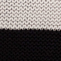 دو تکه بافت رو ساده دورو کلاه دورو شال رینگی بافت دو رنگ کرم