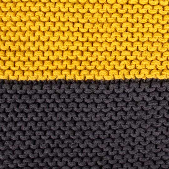 دو تکه بافت رو ساده دورو طرح-شال-رینگی-خردلی