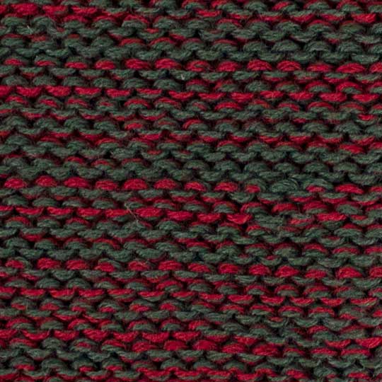 دو تکه ژاکارد طرح مثلث حاشیه شال-رینگی-سبز