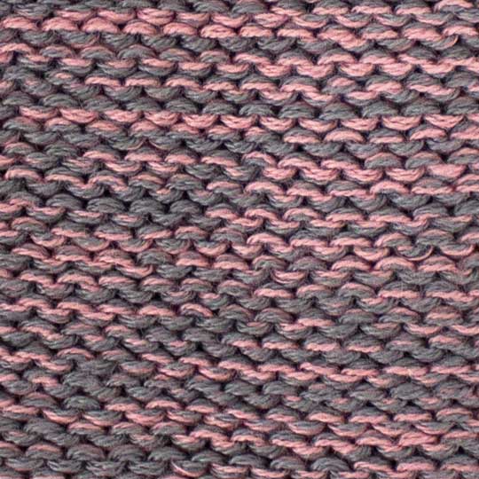 دو تکه ژاکارد طرح مثلث حاشیه شال-رینگی-صورتی