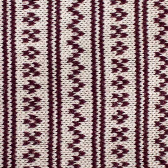 سه تکه طرح ژاکارد ریز طرح-شال-دورو-زرشکی