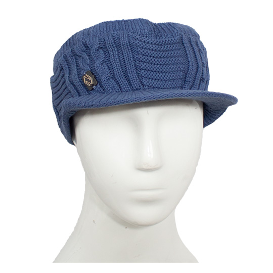 هدبند نقاب دار آران لیس لیس طرح مارپیچ هدبند-بافت-نقاب-دار-آبی-لی