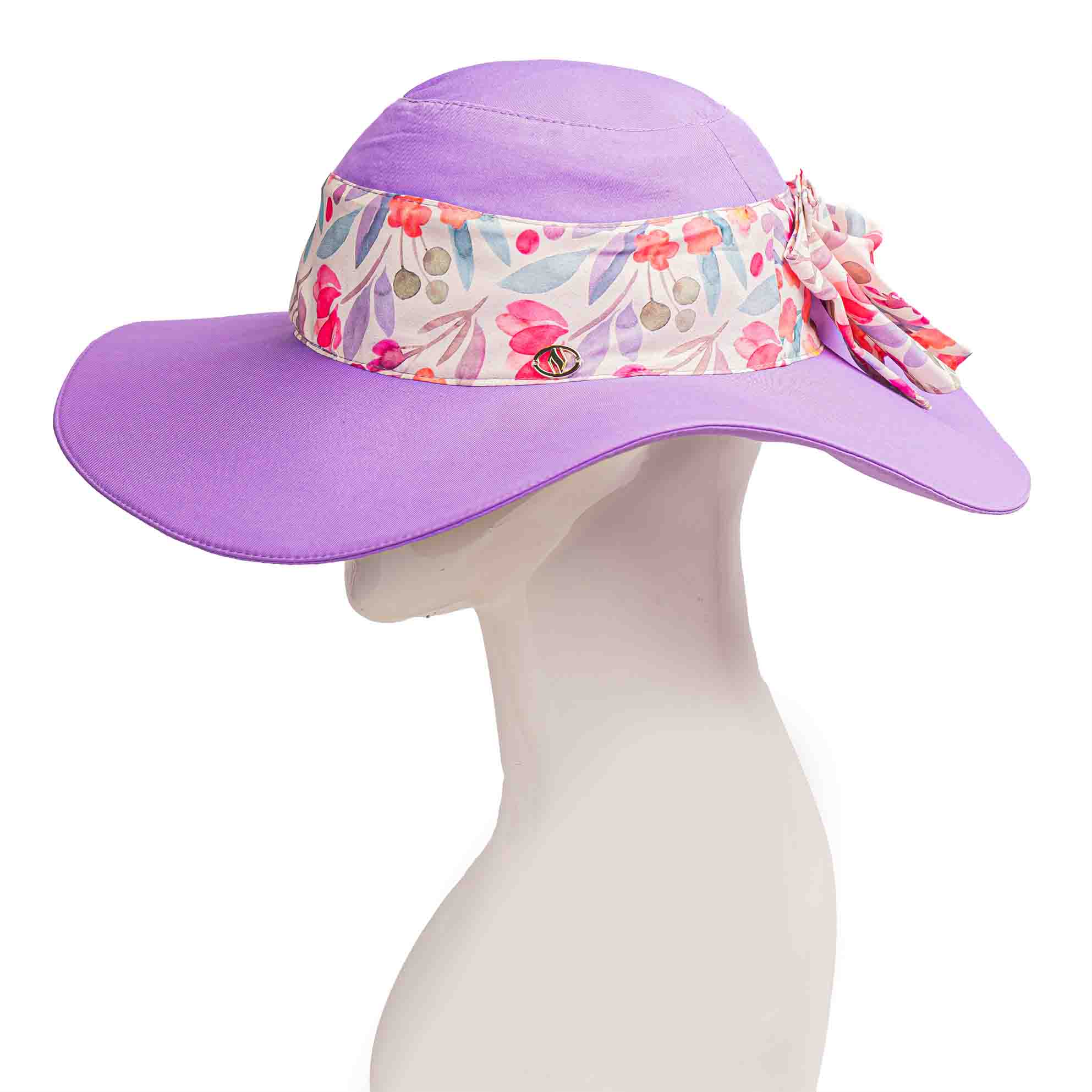 کلاه پاپیون بندی طرح آبرنگی بغل-پاپیون-پرچی-طرح-آبرنگی-یاسی