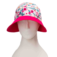 کلاه شش پر نقاب بلند گل سرخابی کلاه شش پر نقاب گل سرخابی