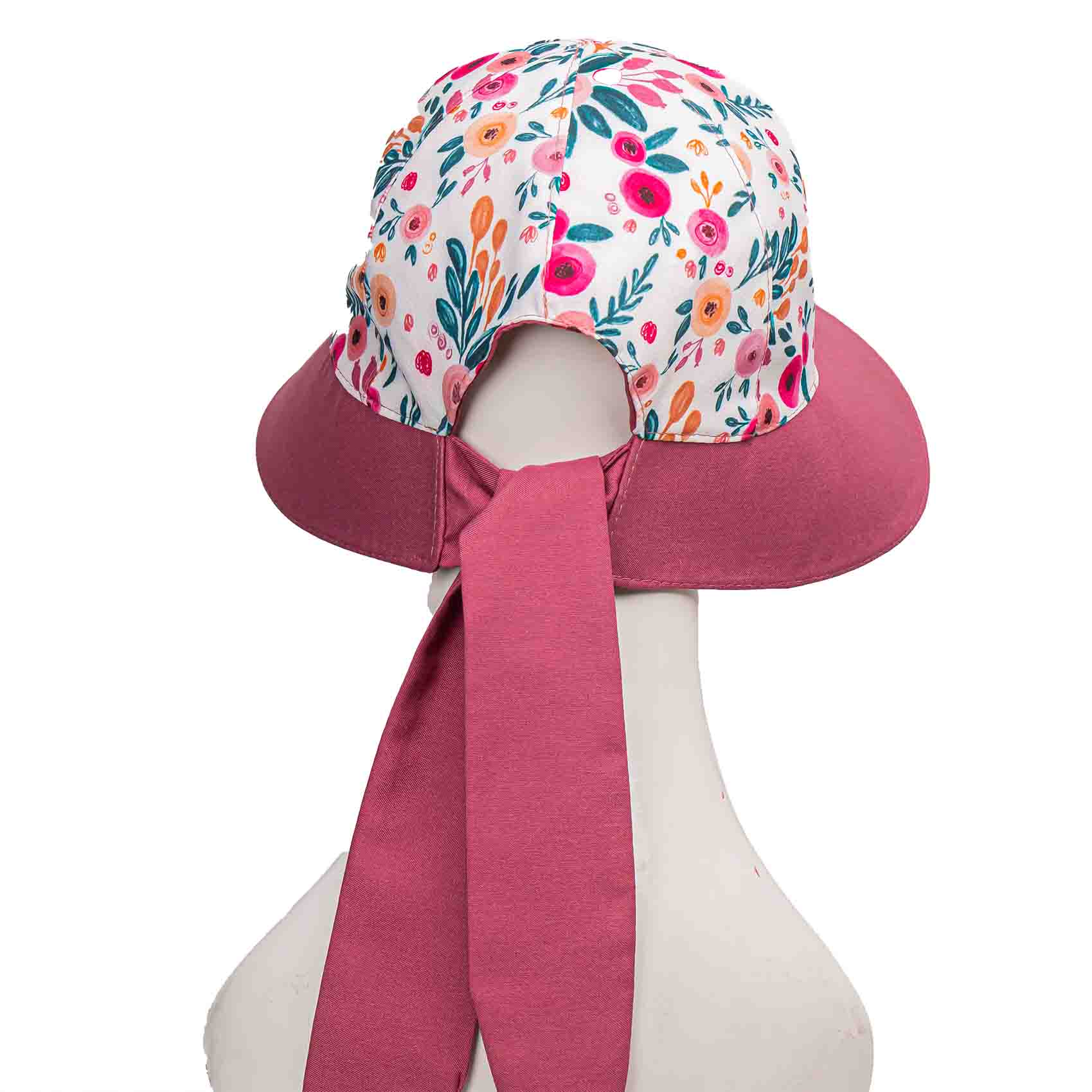 کلاه شش پر نقاب بلند گل سرخابی شش-پر-نقاب-گل-سرخابی-صورتی-چرک