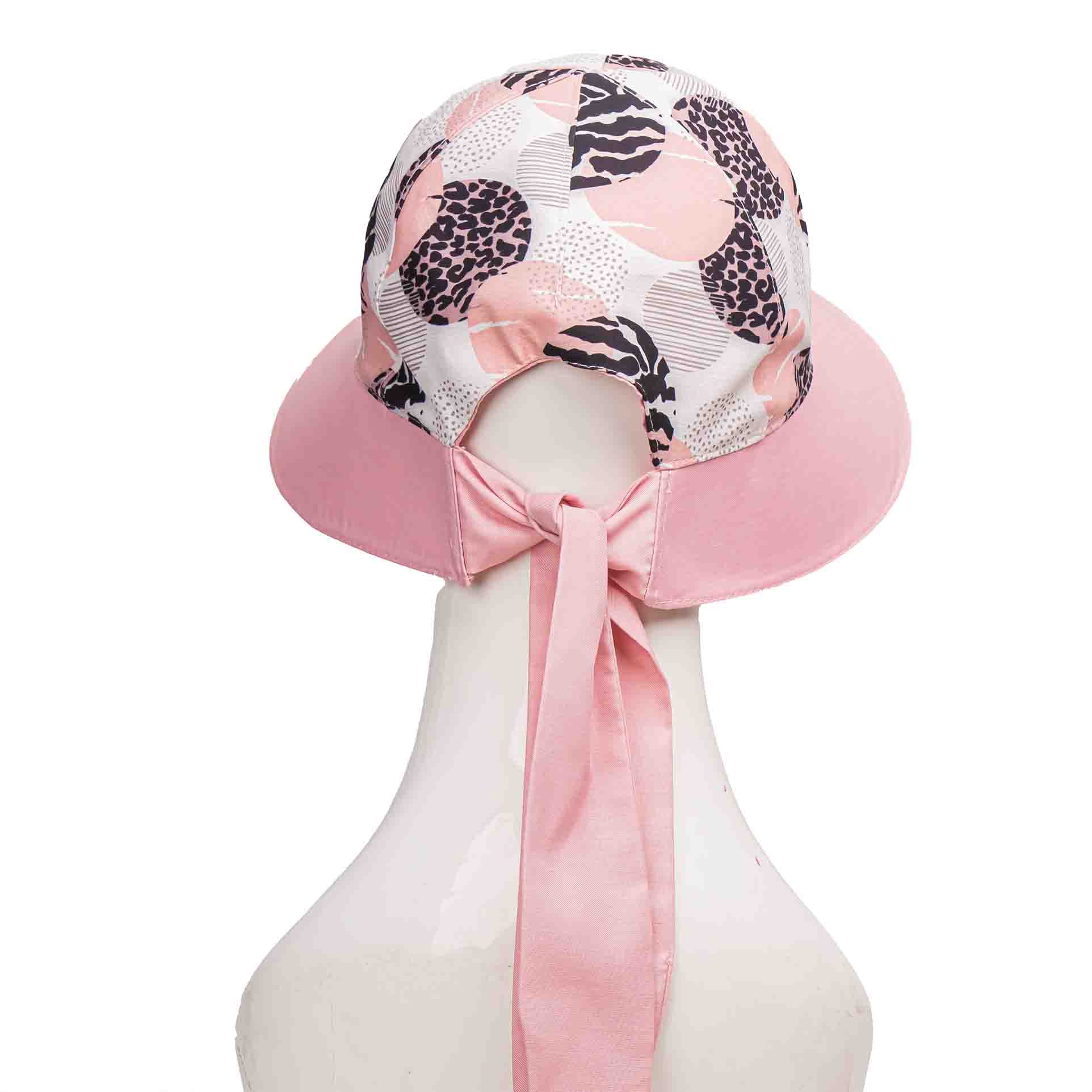 کلاه شش پر نقاب دایره پلنگی کلاه-دورو-شش-پر-نقاب-دایره-پلنگی-صورتی-روشن