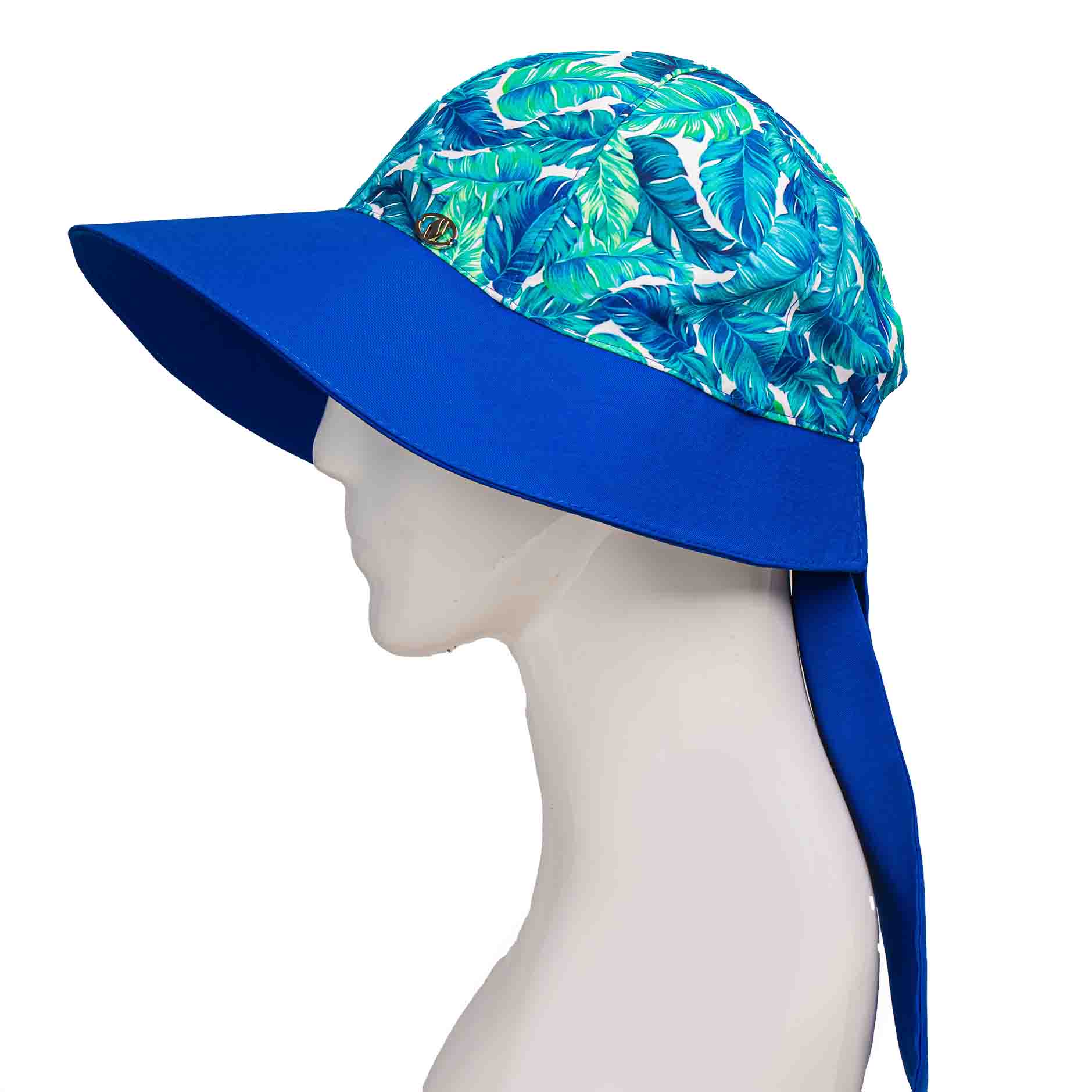 کلاه شش پر نقاب هاوایی برگی سبز کلاه-شش-پر-نقاب-بلند-هاوایی-برگی-سبز