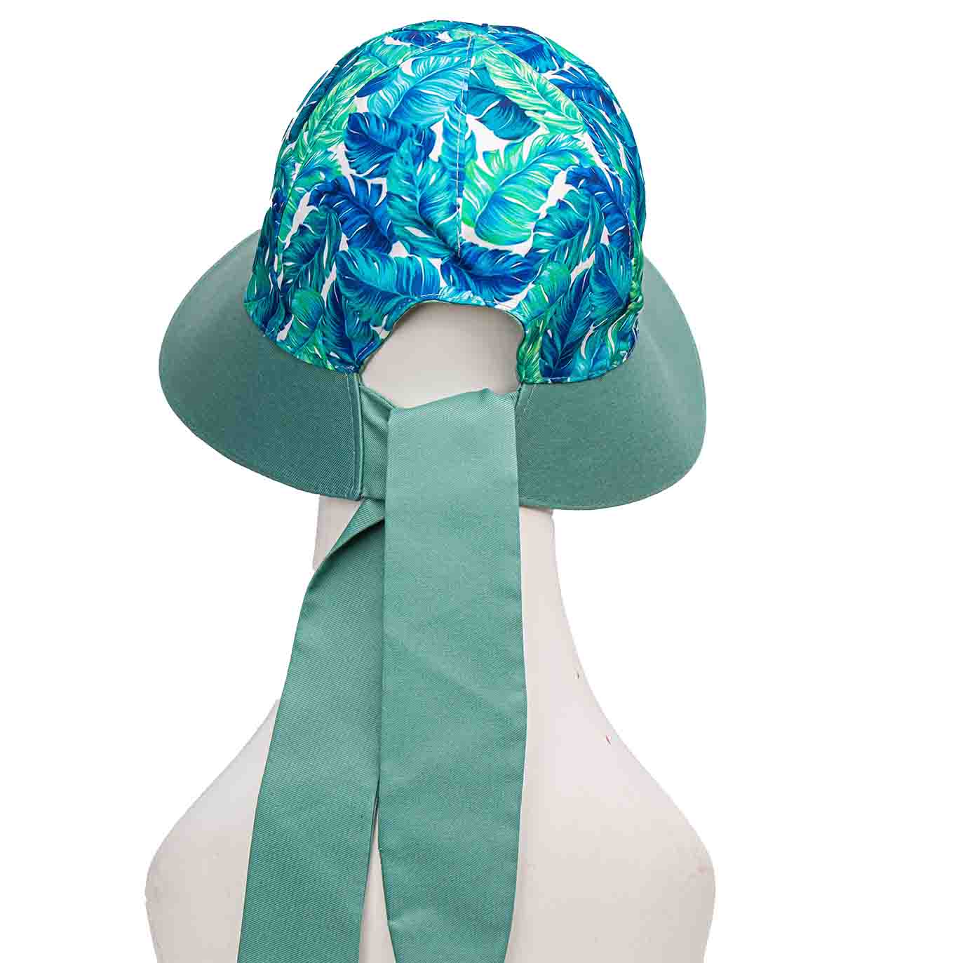 کلاه شش پر نقاب هاوایی برگی سبز کلاه-شش-پر-نقاب-بلند-هاوایی-برگی-سبز-پسته-ای