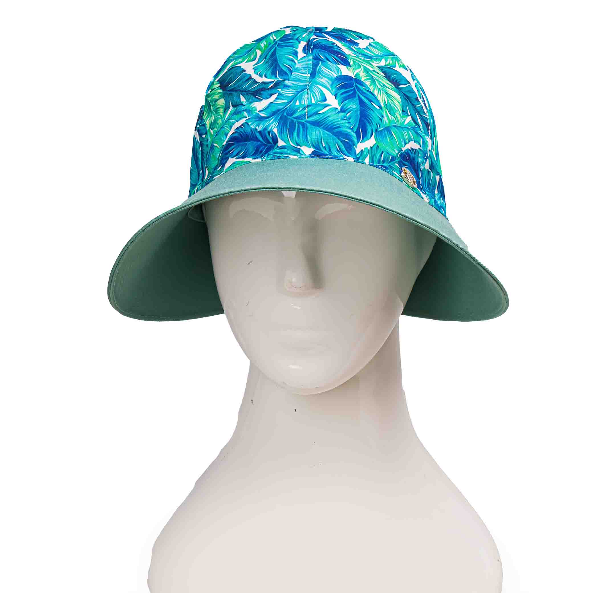 کلاه شش پر نقاب هاوایی برگی سبز کلاه-دورو-شش-پر-نقاب-بلند-هاوایی-برگی-سبز