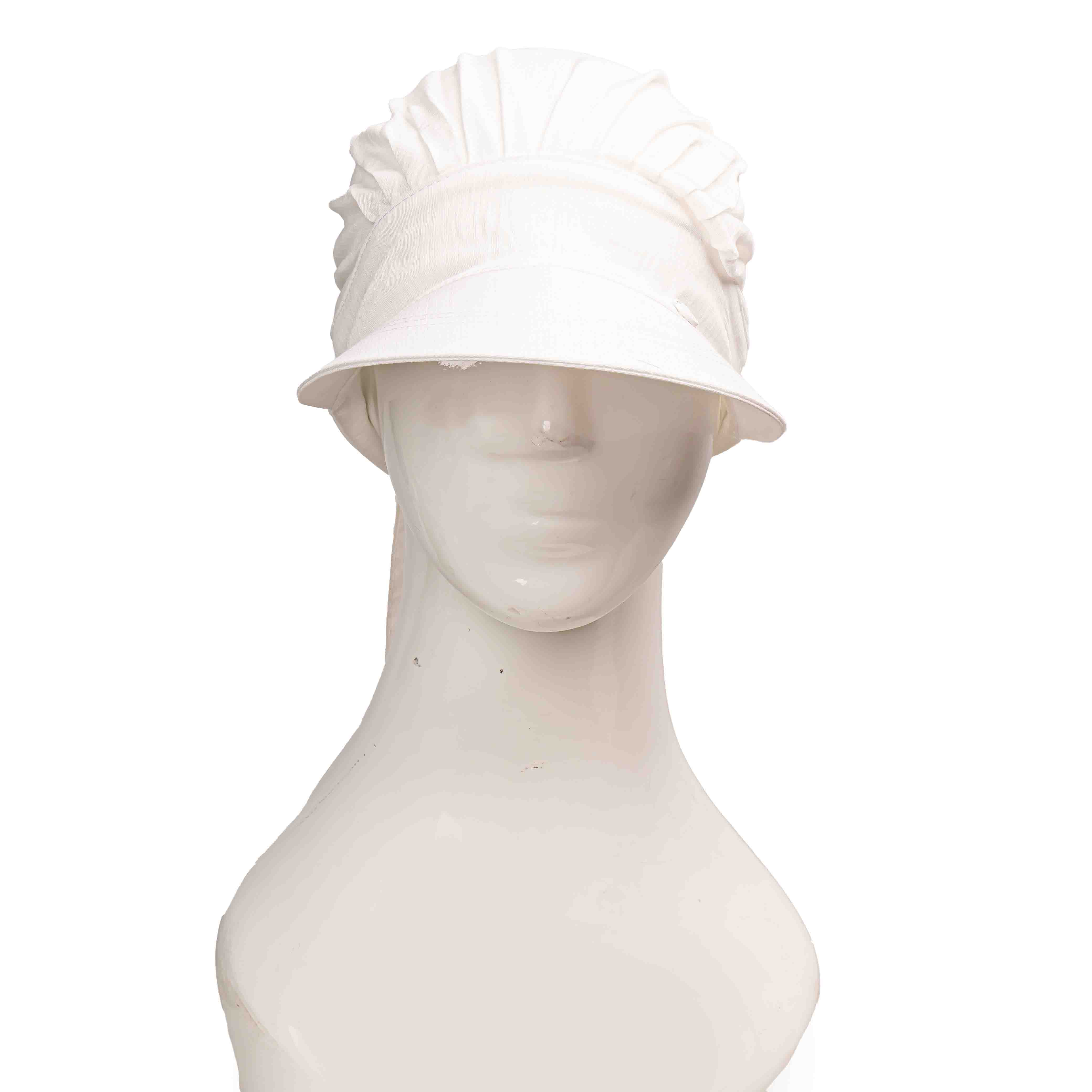 کلاه پشت کش دار ساده کلاه-پشت-کش-دار-نقابدار-سفید