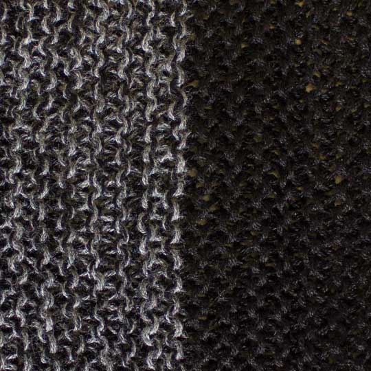 شال بافت رو رینگی بافت-مشکی