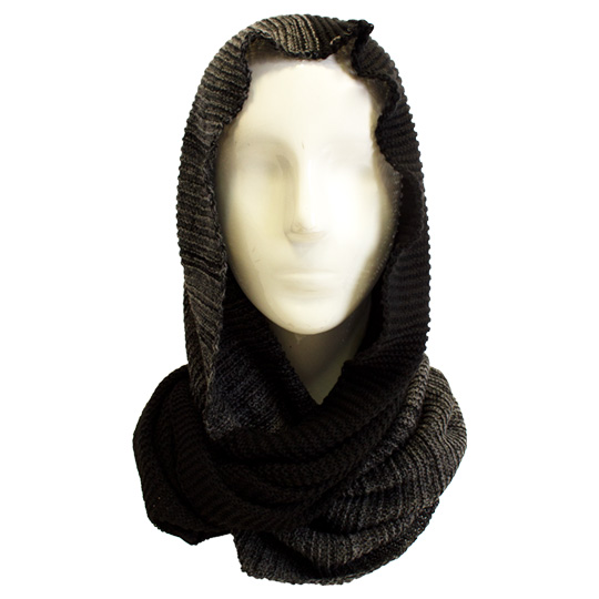 شال بافت رو رینگی شال-رینگی-مشکی