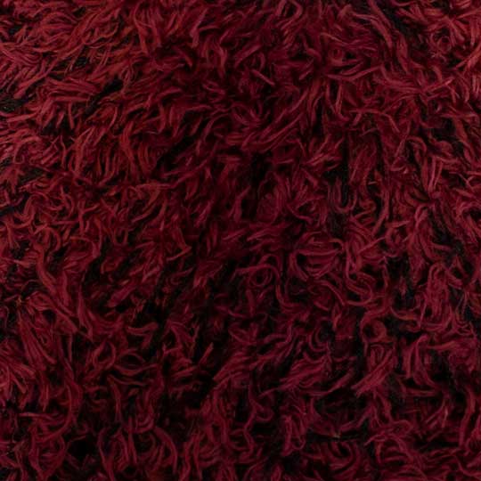 کلاه فرانسوی لیس لیس نخ پولک پرز-قرمز