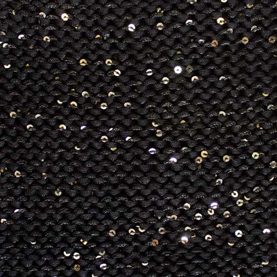 سه تکه لیس لیس نخ پولک بافت-پولک-مشکی