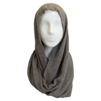 شال رینگی بافت رو ترانسفر شال رینگی طوسی