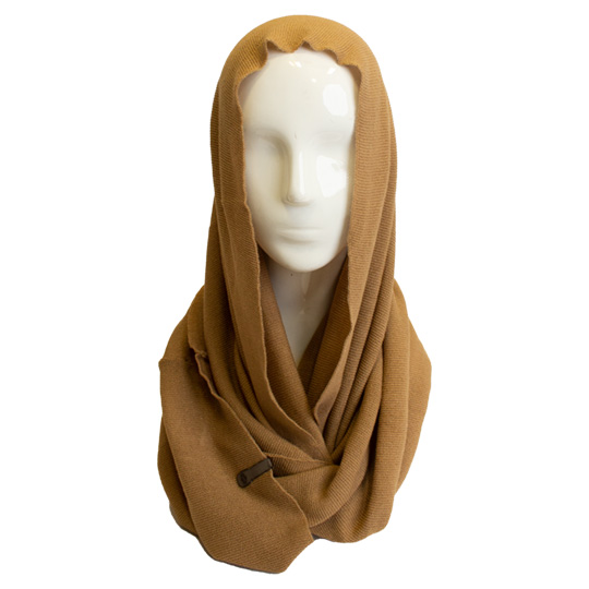 شال رینگی بافت رو ترانسفر شال-رینگی-نسکافه-ای