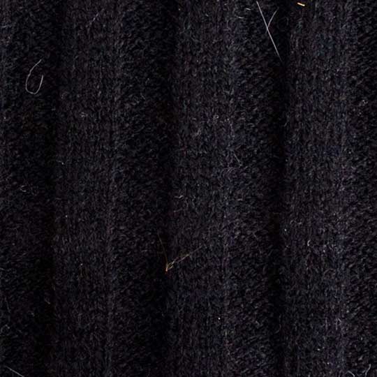 هدبندبافت ریب راه راه بافت-مشکی